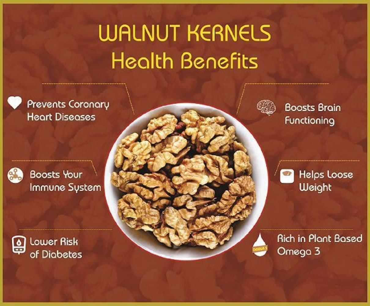Walnuts Without Shell 2 Piece Extra Light Half Colour
